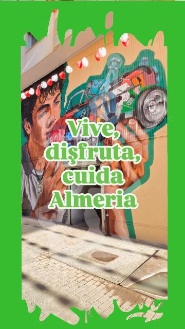 Vive, dişfruta, cuida Almeria
Desde el área d Sostenibilidad Medioambiental y Energética de el @aytoalm
He llevado a cabo este proyecto para concienciar y cuidar nuestro medio ambiente, con el lema "Vive, dişfruta, cuida Almeria" lo hemos puesto muy fácil , junto a @aurdiales1 queremos hacer incapie de que los residuos que generamos, pongamos cada uno a su contenedor, ya que podemos ayudar mucho, ya que casi todos los dias generamos muchos residuos individualmente, pues vamos a poner cada cosa en su sitio, verás que fácil y que buena acción hacéis.
Pasate a cazar el mural por
🧱C/ Castelar con C/ Francisco de Asís ( Almería)🧱
#feriaalmeria
#vivedisfrutacuidaalmeria
#nauni69