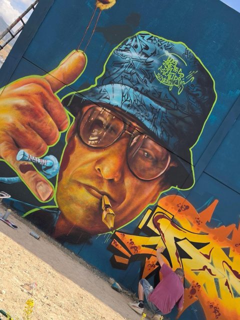 Los Jinetes del Apocalipsis 30 aniversario @ljdacrew
Combo con @rakis.ljda, vaya piezón se ha marcado el maestro
En este aniversario tan especial lleno de estilo y flow, he querido plasmar al jamio @rakis.ljda, un referente en la cultura del hip hop, con un estilo de letras wildstyle super reconocible, Si quieres disfrutar de un buen estilo de letras, sigue @rakis.ljda
Frente industrial Copera (la zubia)